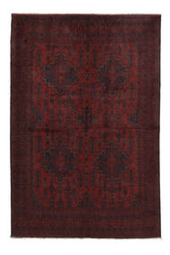197X297 絨毯 オリエンタル アフガン Khal Mohammadi 絨毯 黒 (ウール, アフガニスタン)