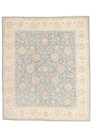  Ziegler 絨毯 251X295 オリエンタル 手織り 暗めのベージュ色の/濃いグレー 大きな (ウール, アフガニスタン)
