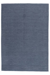 絨毯 手織り Kelim Loom - Secondary 160X230 紺色の (ウール, インド)