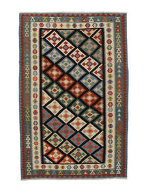  キリム ファーシュ 絨毯 207X317 オリエンタル 手織り ホワイト/クリーム色/黒 (ウール, ペルシャ/イラン)