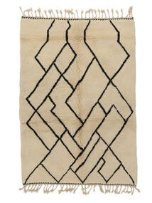  Berber Moroccan - Mid Atlas 絨毯 144X205 モダン 手織り オレンジ/ベージュ (ウール, )