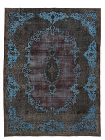 絨毯 手織り ヴィンテージ Heritage 絨毯 273X363 黒/紺色の 大きな (ウール, ペルシャ/イラン)