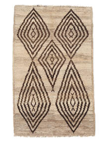 Moroccan Berber - Afghanistan 絨毯 89X145 モダン 手織り 薄茶色/茶 (ウール, アフガニスタン)