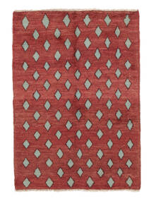  Moroccan Berber - Afghanistan 絨毯 92X128 モダン 手織り 濃い茶色/ホワイト/クリーム色 (ウール, アフガニスタン)