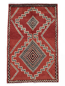 Moroccan Berber - Afghanistan 絨毯 91X139 モダン 手織り ホワイト/クリーム色/濃い茶色 (ウール, アフガニスタン)