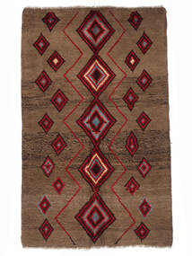  Moroccan Berber - Afghanistan 絨毯 86X136 モダン 手織り 濃い茶色/黒 (ウール, アフガニスタン)