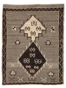  Moroccan Berber - Afghanistan 絨毯 130X168 モダン 手織り 濃い茶色/黒 (ウール, アフガニスタン)