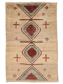  Moroccan Berber - Afghanistan 絨毯 114X172 モダン 手織り 茶/濃い茶色 (ウール, アフガニスタン)
