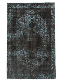  Colored Vintage - Persien/Iran 絨毯 190X295 モダン 手織り 黒/紺色の (ウール, )