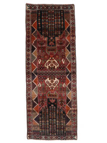 絨毯 ペルシャ カシュガイ 106X286 廊下 カーペット 黒/深紅色の (ウール, ペルシャ/イラン)