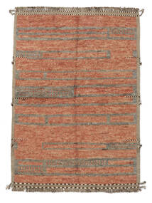  Moroccan Berber - Afghanistan 173X231 ウール 絨毯 茶/深紅色の 絨毯 