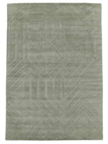  Labyrint - Soft Teal 絨毯 250X350 モダン 深緑色の 大きな (ウール, インド)