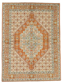 絨毯 カザック Fine 絨毯 150X203 茶/ベージュ (ウール, アフガニスタン)