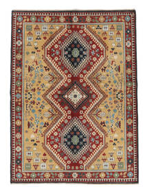 152X206 絨毯 オリエンタル カザック Fine 絨毯 深紅色の/茶 (ウール, アフガニスタン)