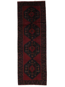  バルーチ 絨毯 148X423 オリエンタル 手織り 廊下 カーペット 黒 (ウール, )