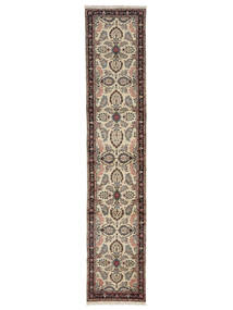 手織り マラバン 絨毯 82X405 ペルシャ ウール 絨毯 茶/黒 小 絨毯 