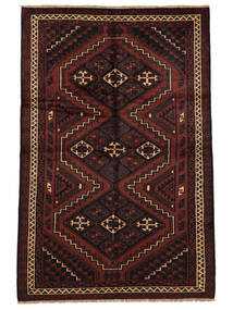 180X275 絨毯 ロリ 絨毯 オリエンタル 黒/深紅色の (ウール, ペルシャ/イラン)