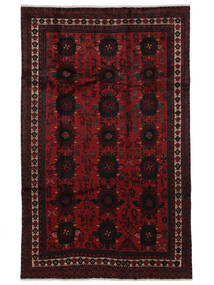 絨毯 オリエンタル アフシャル/Sirjan 絨毯 200X320 黒/深紅色の (ウール, ペルシャ/イラン)