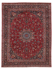  マシュハド 絨毯 300X395 オリエンタル 手織り 深紅色の/黒 大きな (ウール, )