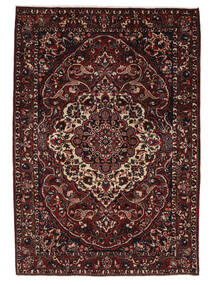  バクティアリ 絨毯 215X310 オリエンタル 手織り 黒/濃い茶色 (ウール, ペルシャ/イラン)