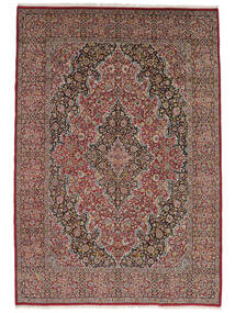  ケルマン Fine 絨毯 280X395 オリエンタル 手織り 深紅色の/茶 大きな (ウール, )