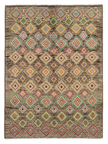  Moroccan Berber - Afghanistan 絨毯 122X170 モダン 手織り 濃い茶色/茶 (ウール, アフガニスタン)