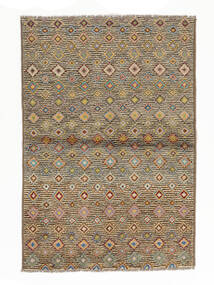  Moroccan Berber - Afghanistan 絨毯 101X149 モダン 手織り 濃い茶色/ベージュ (ウール, アフガニスタン)