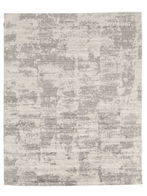  ウール/Bambusilk ルーム - インド 絨毯 244X306 モダン 濃いグレー/薄い灰色/オリーブ色 ( インド)