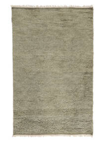  Moroccan Berber - インド 絨毯 119X188 モダン 手織り 濃い茶色/オリーブ色 (ウール, インド)