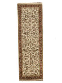 絨毯 サルーク American 絨毯 79X239 廊下 カーペット 茶/オレンジ (ウール, インド)