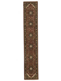 絨毯 オリエンタル サルーク American 絨毯 78X424 廊下 カーペット 黒/茶 (ウール, インド)