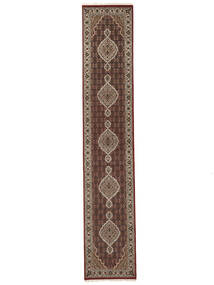 80X427 絨毯 オリエンタル タブリーズ Royal 絨毯 廊下 カーペット 茶/黒 ( インド)