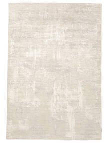  ウール/Bambusilk ルーム - インド 絨毯 202X293 モダン 暗めのベージュ色の/薄い灰色 ( インド)