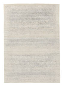 絨毯 Wool/Bambusilk Loom - Indo 171X242 黄色/グレー ( インド)