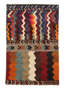  Moroccan Berber - Afghanistan 絨毯 113X175 モダン 手織り 黒/濃い茶色 (ウール, アフガニスタン)