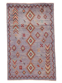  Moroccan Berber - Afghanistan 絨毯 109X175 モダン 手織り 濃い茶色/濃いグレー (ウール, アフガニスタン)