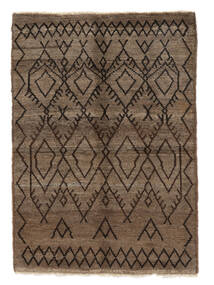  Moroccan Berber - Afghanistan 絨毯 99X139 モダン 手織り 茶/黒 (ウール, )