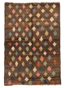  Moroccan Berber - Afghanistan 絨毯 90X133 モダン 手織り 濃い茶色/黒 (ウール, アフガニスタン)