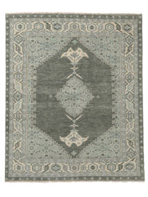 247X302 絨毯 ウサク インド 絨毯 オリエンタル グリーン/深緑色の (ウール, インド)