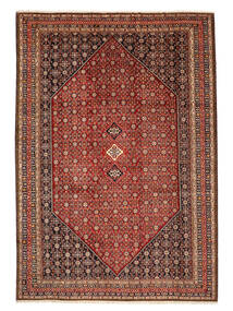  ギャッベ キャシュクリ 絨毯 407X590 モダン 手織り 深紅色の/茶 大きな (ウール, )