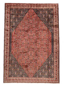  ギャッベ キャシュクリ 絨毯 406X584 モダン 手織り 深紅色の/茶 大きな (ウール, )