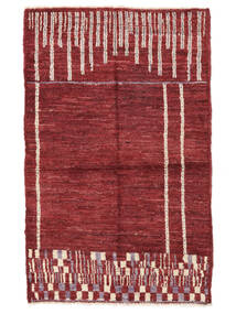  Moroccan Berber - Afghanistan 絨毯 91X142 モダン 手織り 濃い茶色/深紅色の (ウール, アフガニスタン)