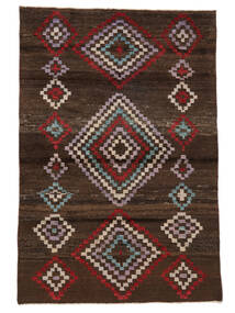  Moroccan Berber - Afghanistan 絨毯 113X170 モダン 手織り 黒 (ウール, アフガニスタン)