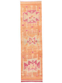  Herki ヴィンテージ 絨毯 95X344 Vintage ウール 絨毯 オレンジ/赤 小 絨毯 