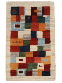  ギャッベ Loribaft 絨毯 78X125 モダン 手織り (ウール, インド)