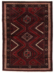 180X253 絨毯 ロリ 絨毯 オリエンタル 黒/深紅色の (ウール, ペルシャ/イラン)