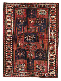 ロリ 絨毯 178X239 ペルシャ ウール 絨毯 黒/深紅色の 絨毯 