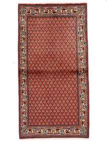  サルーク Mir 絨毯 64X123 オリエンタル 手織り 深紅色の/茶 (ウール, )