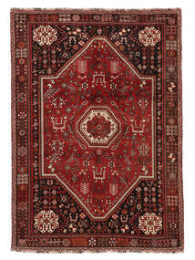 174X244 絨毯 オリエンタル カシュガイ 絨毯 深紅色の/黒 (ウール, ペルシャ/イラン)