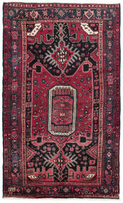 絨毯 クルド Ca. 1950 絨毯 140X232 黒/深紅色の (ウール, ペルシャ/イラン)
